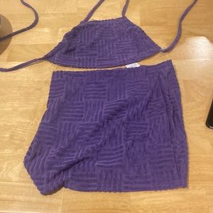 Purple 2 piece set